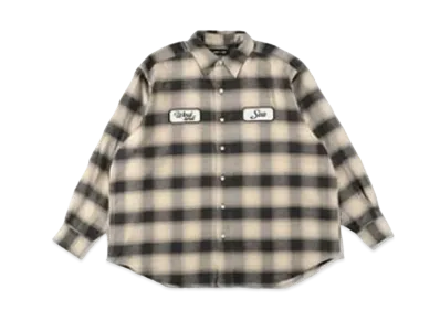 WIND AND SEA WDS Check Shirt "Yellow"