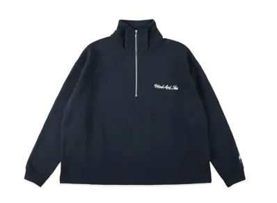 WIND AND SEA Scs Half Zip Jacket "Navy"