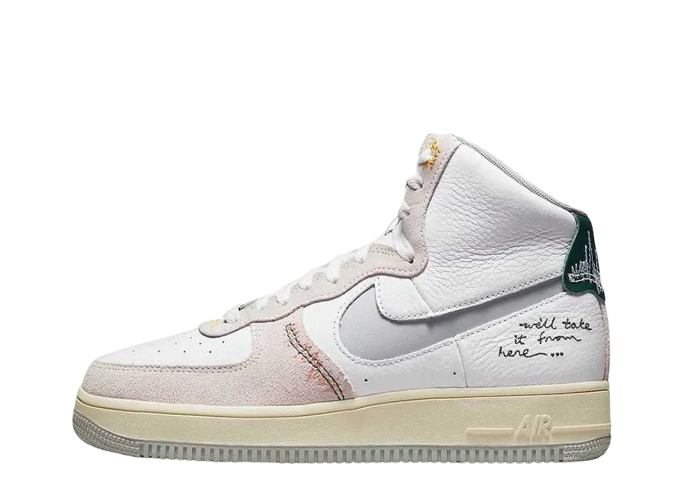 ナイキ ウィメンズ エアフォース1 ハイ スカルプト "We'll Take It From Here"