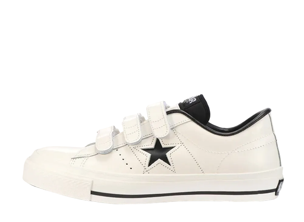 コンバース ワンスター V-3 "ホワイト/ブラック"