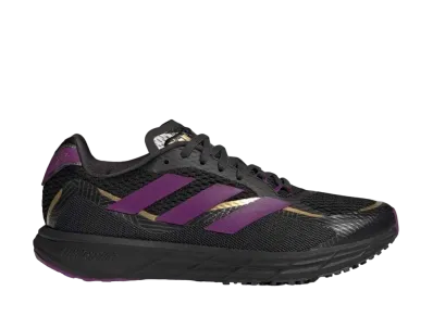 adidas SL20.3 Black Panther 2 "Core Black/Gold Metallic/Tribe Purple""