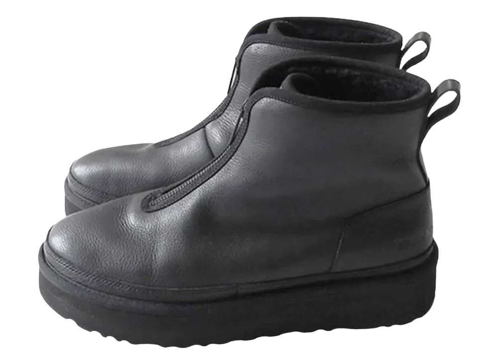 UGG × White Mountaineering Neumal High Zip Boots "Black"