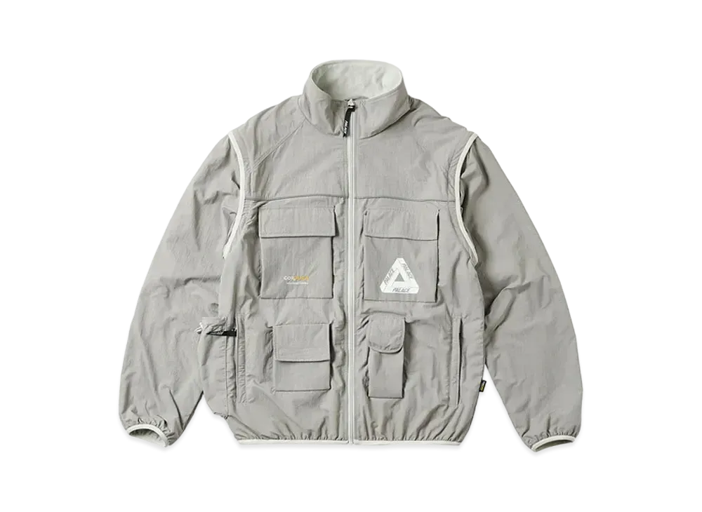 PALACE Cordura RS Zip Off Jacket "Grey"