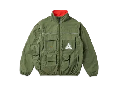 PALACE Cordura RS Zip Off Jacket "Olive"