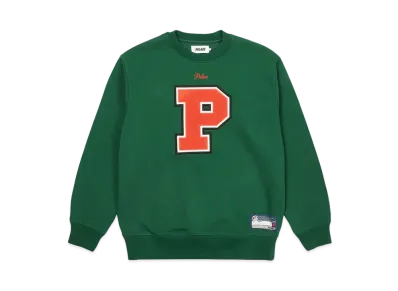 PALACE Varsity Applique Crew "Green"