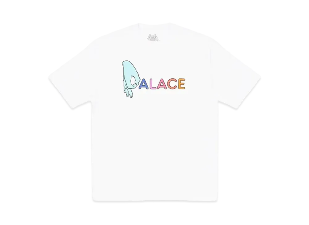 PALACE A-OK T-Shirt "White"