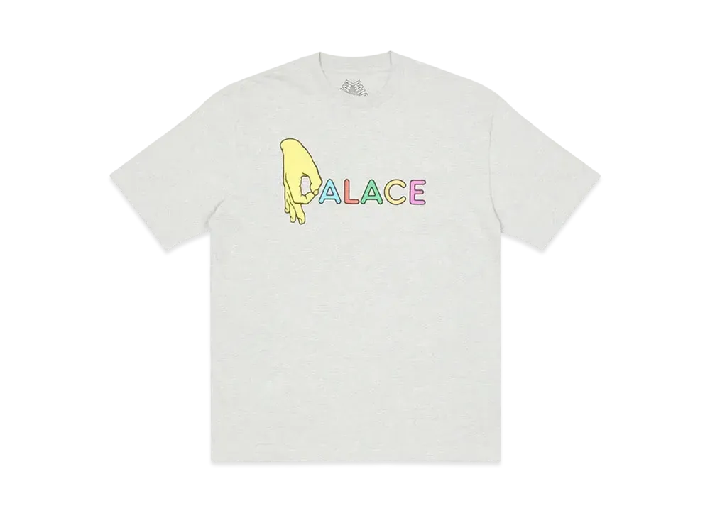 PALACE A-OK T-Shirt "Grey Marl"