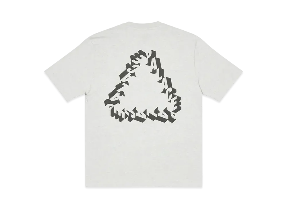 PALACE Nein Fuss T-Shirt "Grey Marl"