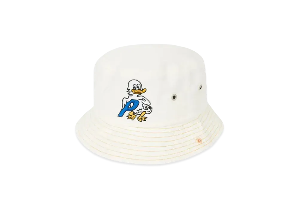 PALACE Duck Denim Bucket "White"