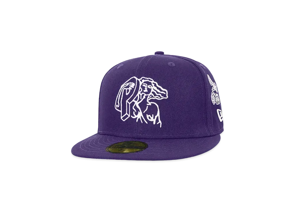 PALACE P-STATUE NEW ERA 59 FIFTY "Purple"