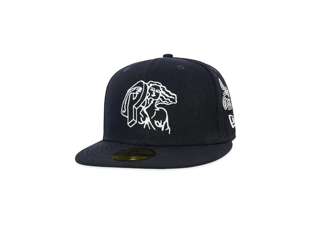PALACE P-STATUE NEW ERA 59 FIFTY "Navy"