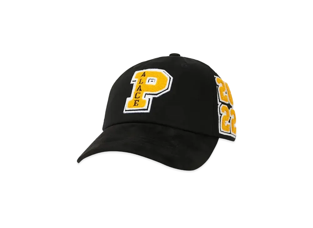 PALACE Varsity Chenille 6-Panel "Black"
