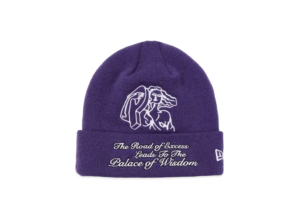 PALACE P-STATUE NEW ERA BEANIE "Purple"