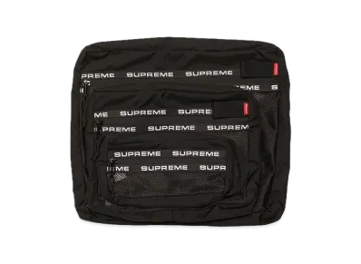 Supreme FW22 Organizer Pouch Set "Black"