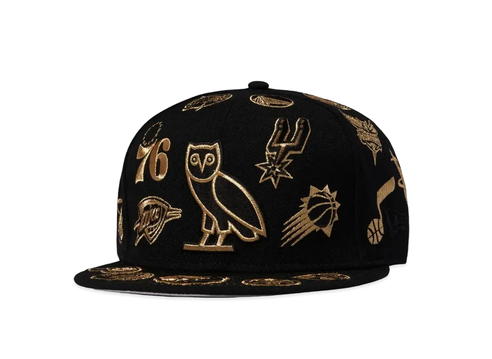 NEW ERA 59FIFTY OVO NBA All Over "Black"