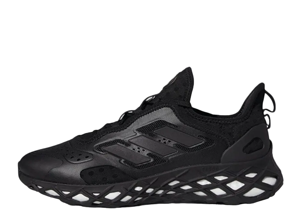 アディダス ウェブ ブースト ランニング スポーツウェア ライフスタイル "コア ブラック"
