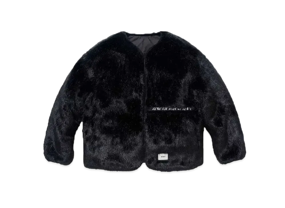 Wtaps Urcon / Jacket / Poly. Fur. Taffeta. Spec "Black"