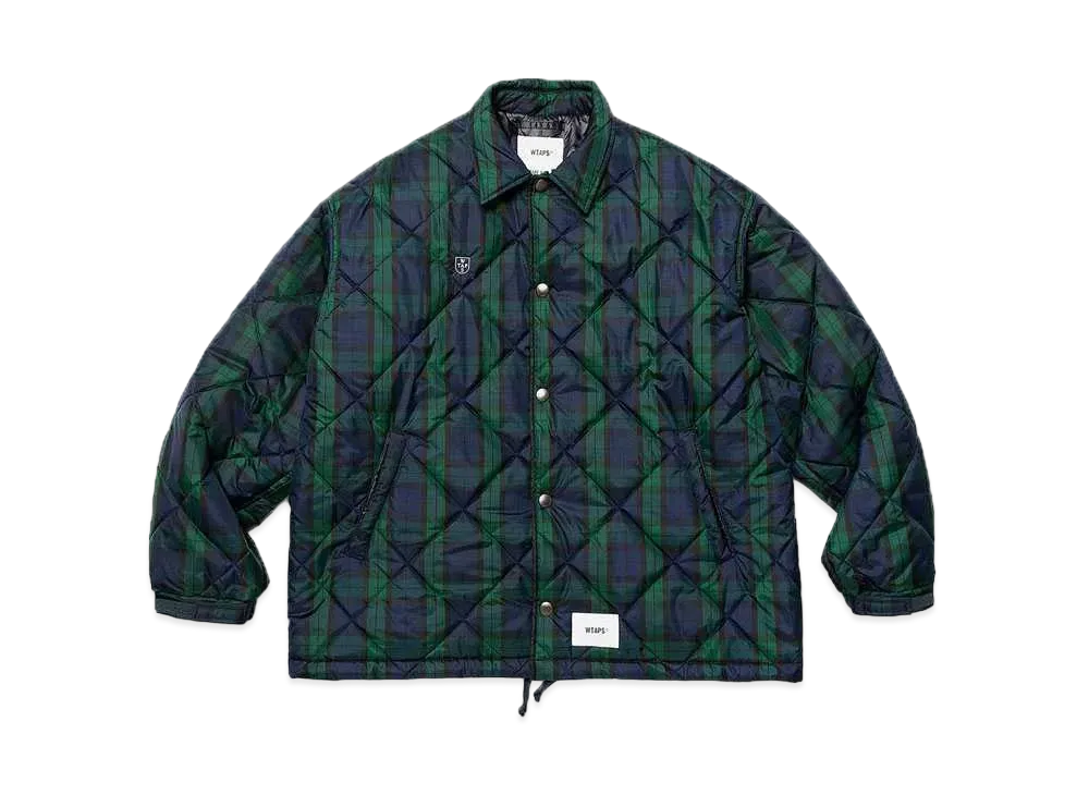 Wtaps Chief 02 / Jacket / Nylon. Taffeta. Textile. Crst "Green"