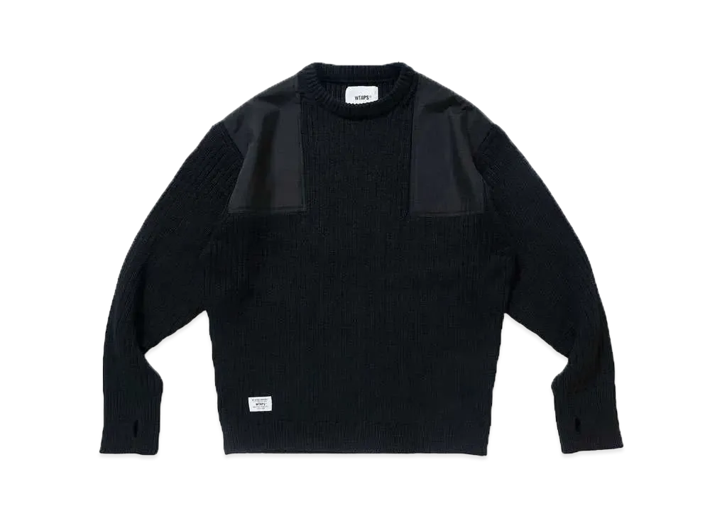 Wtaps Commander / Sweater / Poly "Black"