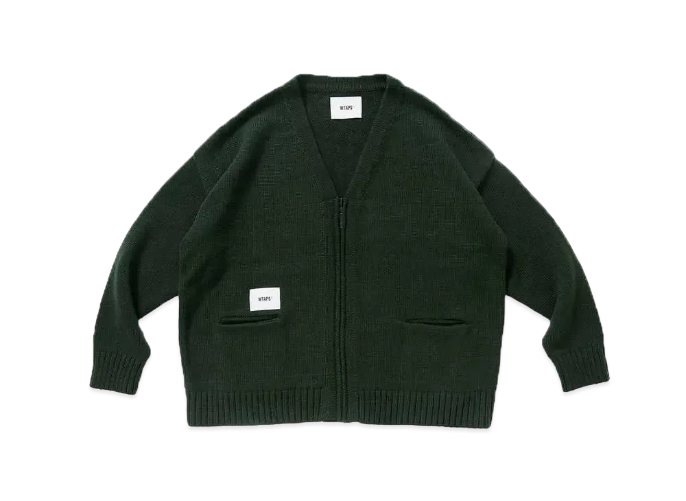 Wtaps Palmer / Sweater / Acrylic "Olive Drab"