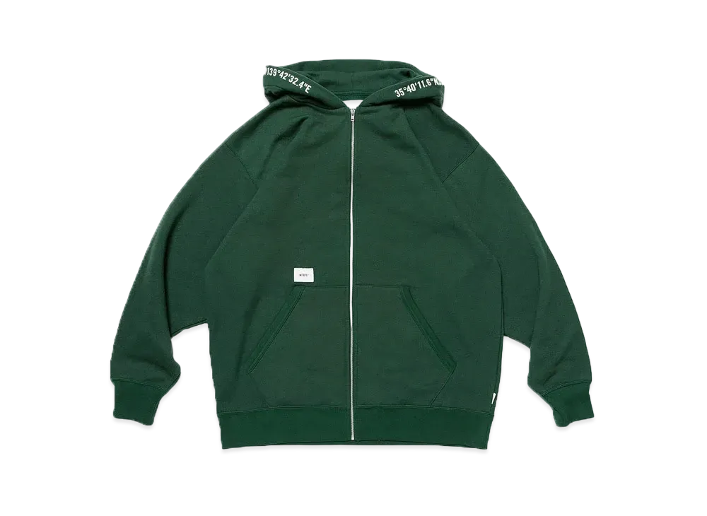 Wtaps X3.0 / Zip Hoody / Ctpl "Green"