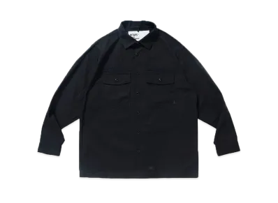 Wtaps CBW / LS / Cotton. Poplin "Black"