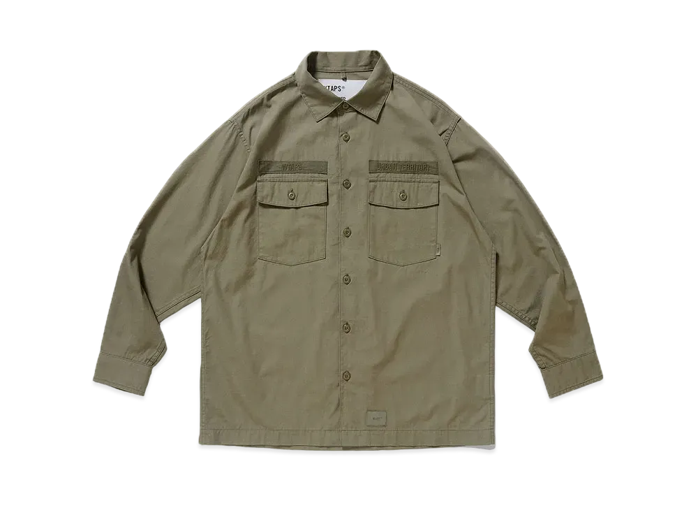 Wtaps CBW / LS / Cotton. Poplin 