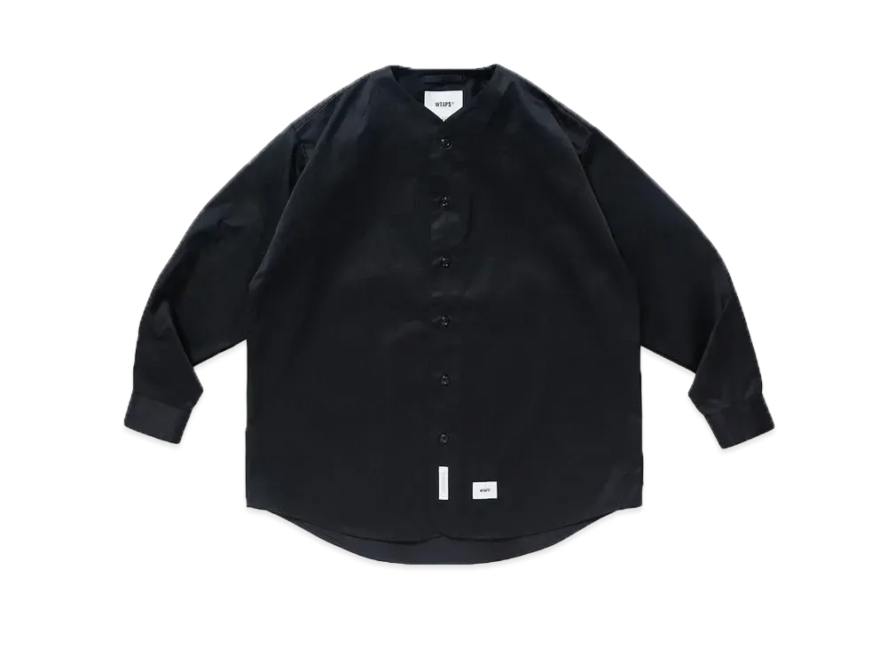 Wtaps League 01 / LS / Ctpl. Twill "Black"
