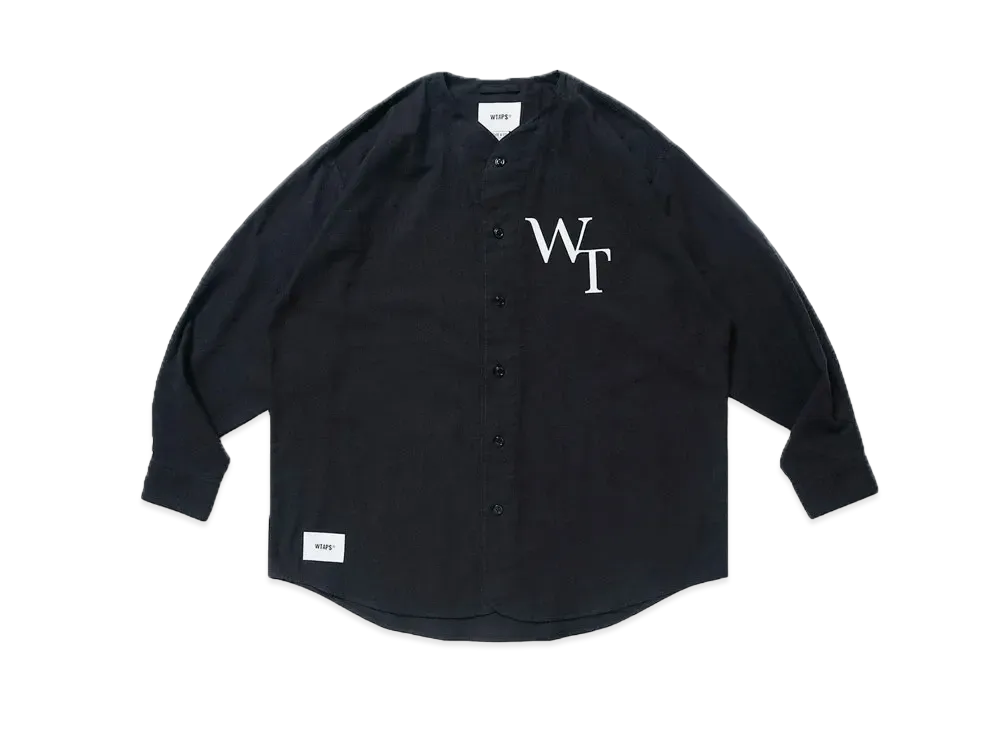 Wtaps League 02 / LS / Cotton. Twill. League "Black"