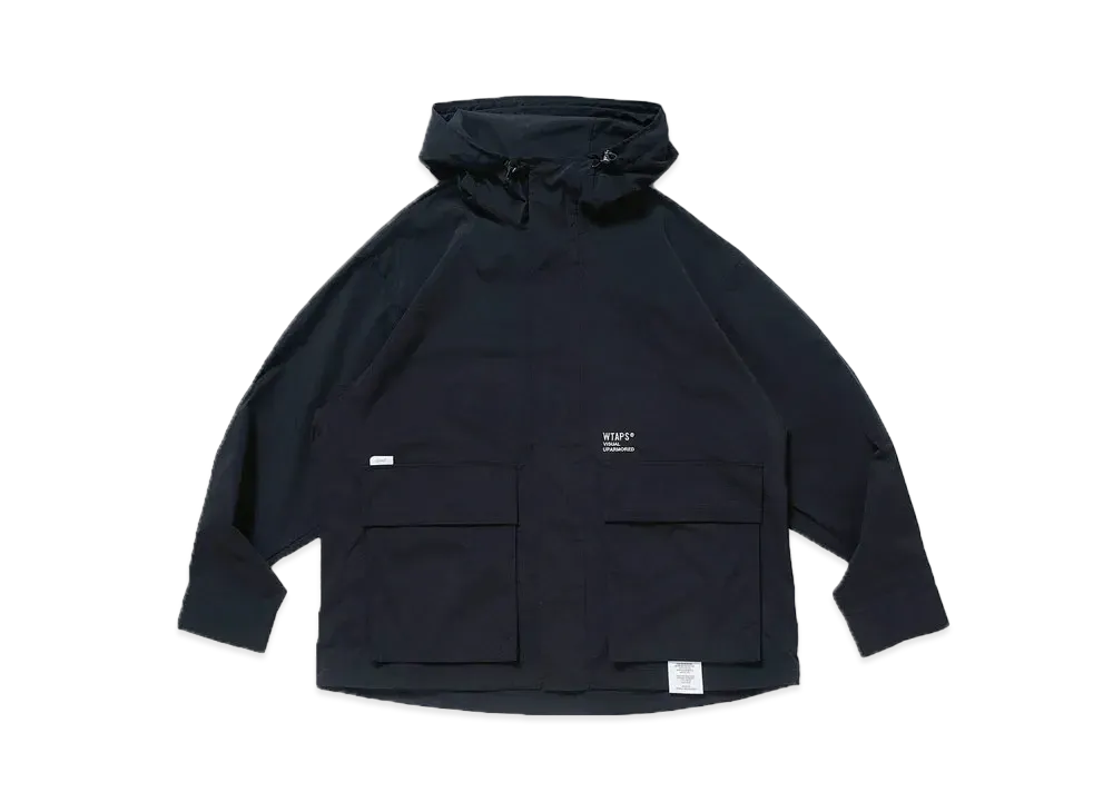 Wtaps Plateau / LS / Poly. Taffeta Fortless "Black"