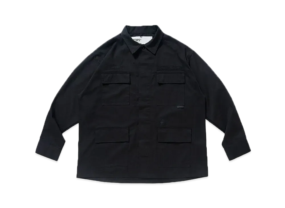 Wtaps Jungle / LS / Ctpl. Twill. Dot Sight "Black"