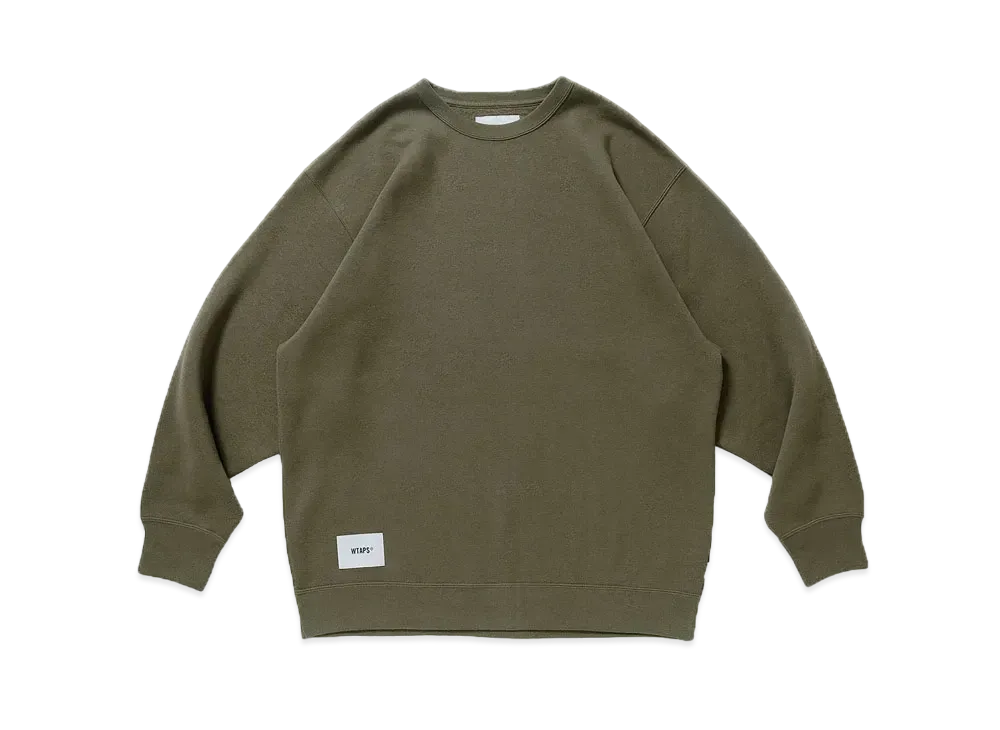 Wtaps AII 01 / Sweater / Cotton. Sign "Olive Drab"