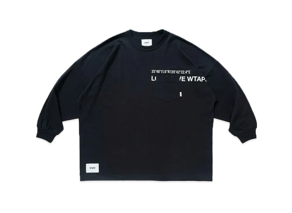 Wtaps Wtube / LS / Cotton "Black"