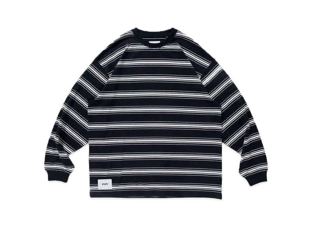 Wtaps Bdy 01 / LS / Cotton. Textile "Black"