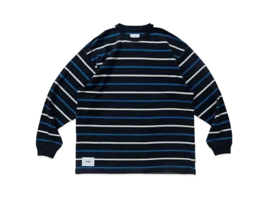 Wtaps Bdy 02 / LS / Cotton. Textile "Blue"