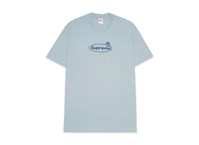 Supreme Warning Tee "Dusty Blue"