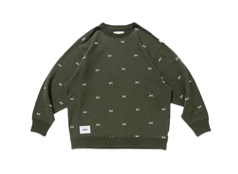 Wtaps Acne / Sweater / Ctpl. Textile "Olive Drab"