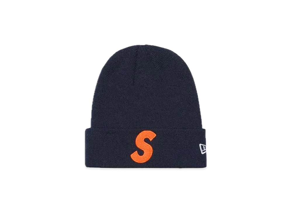 Supreme New Era® S Logo Beanie "Navy" (19FW)