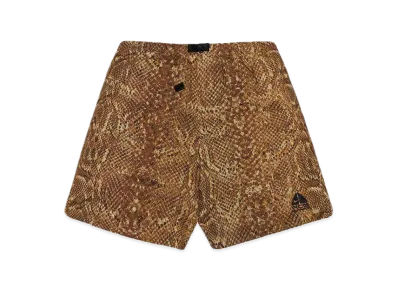 Supreme Nike ACG Nylon Trail Short "Gold Snakeskin"