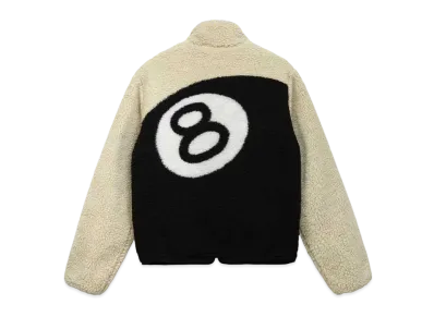 Stussy 8 BALL SHERPA JACKET "Natural" 118498