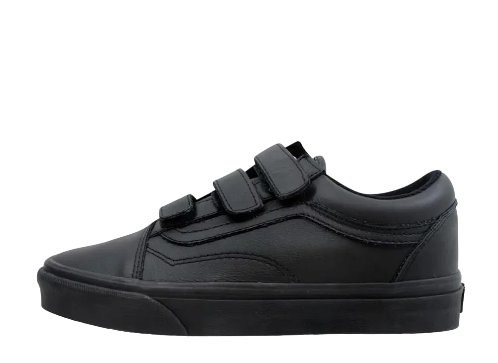Vans Old Skool V Mono Leather "Black"