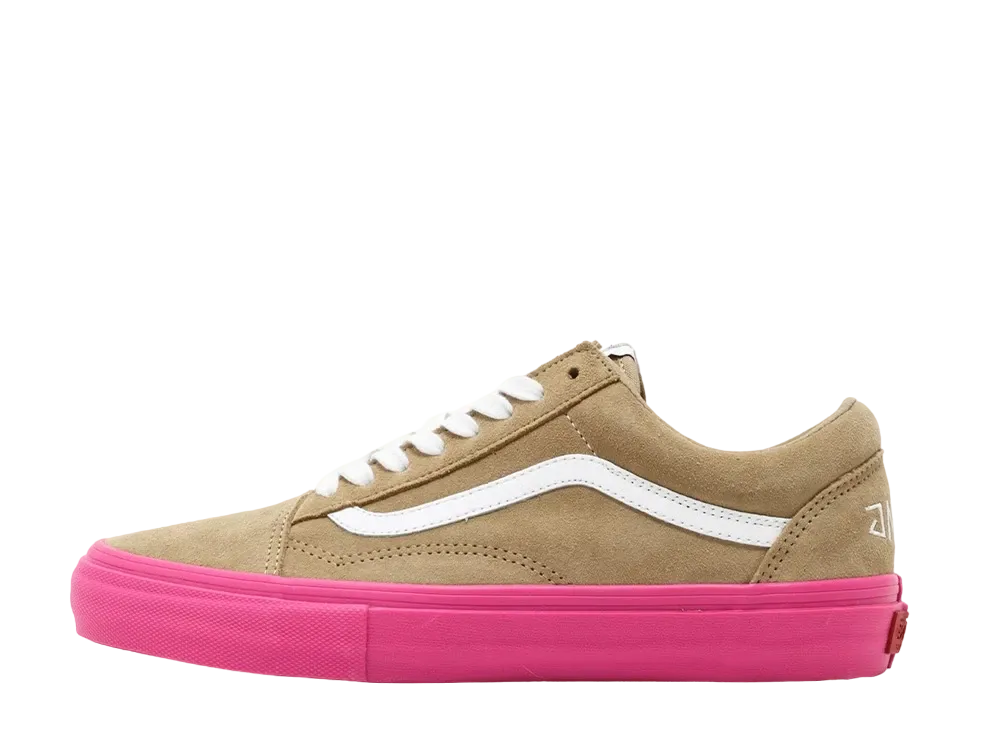 Vans Old Skool Pro S Golf Wang "Wheat/Pink"
