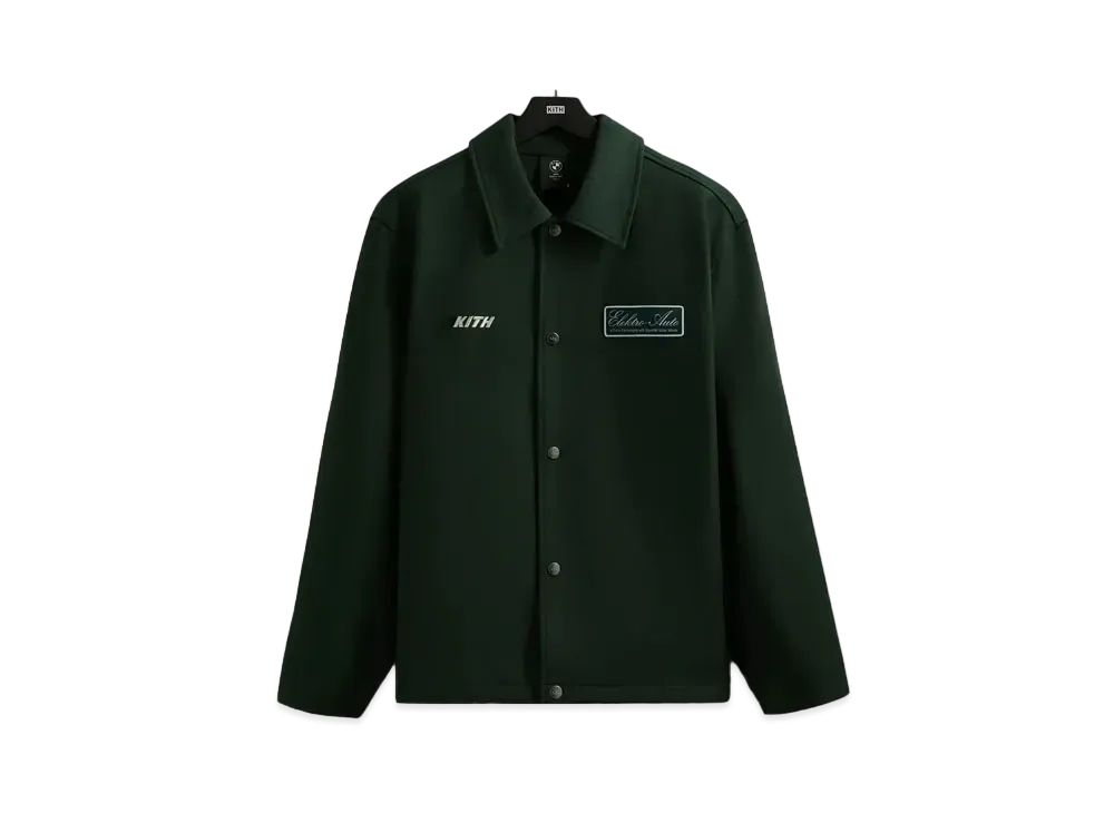 Kith x BMW Double Knit Coaches Jacket "Vitality"