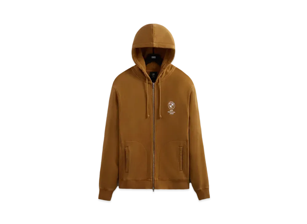 Kith x BMW Williams V Zip Up Hoodie "Desert"