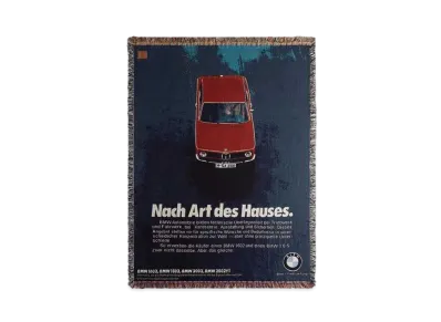 Kith x BMW Tapestry Blanket "Multi"