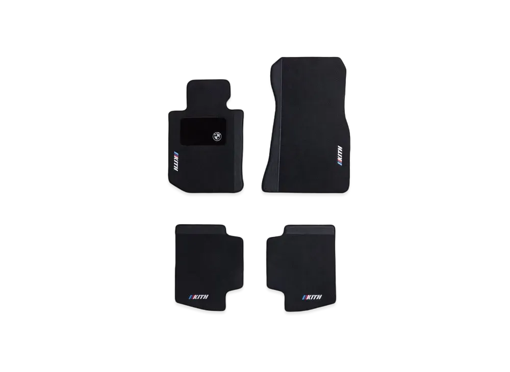 Kith x Racemark x BMW Floor Mat Set "Black"