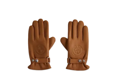 Kith x BMW Manhattan Leather Gloves "Desert"