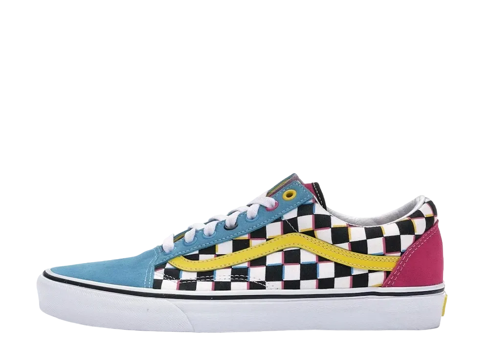 バンズ オールドスクール クレイジー チェック "マルチ"