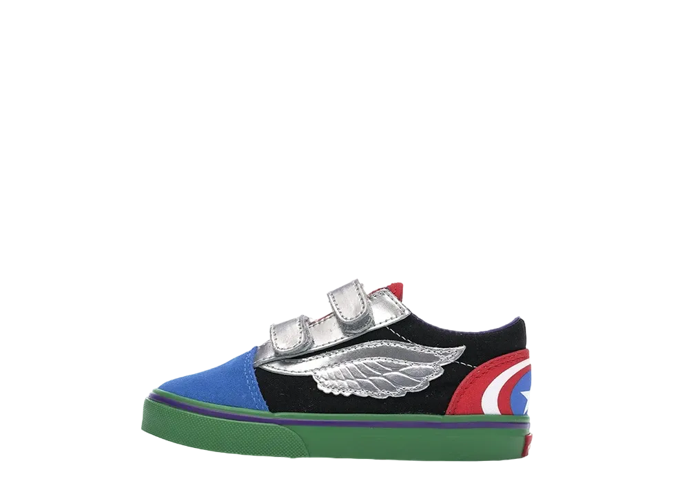 Marvel × Vans TD Old Skool Velcro What The Avengers 