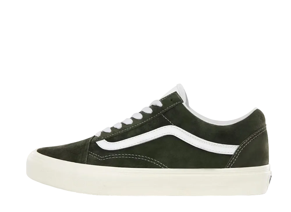 Vans Old Skool Pig Suede "Grape Leaf/Green"